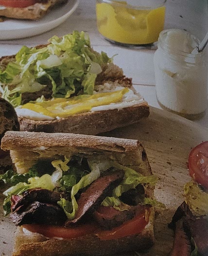 Grilled steak sandwiches