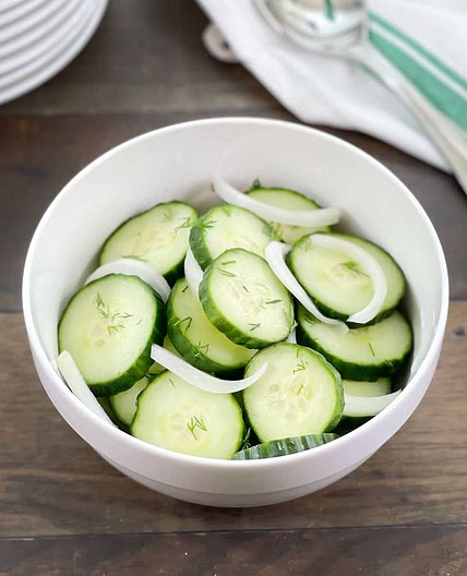Cucumber Onion Salad