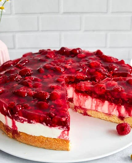 Himbeer-Joghurt-Torte