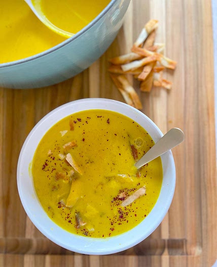 Palestinian Style Red Lentil Soup