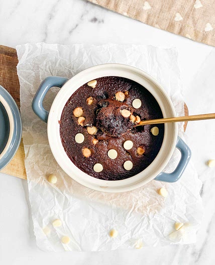 322 Calorie Brownie Baked Oats