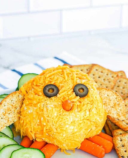 Easter Chick Cheeseball