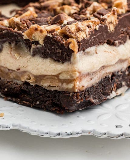 Snickers Bar Brownies