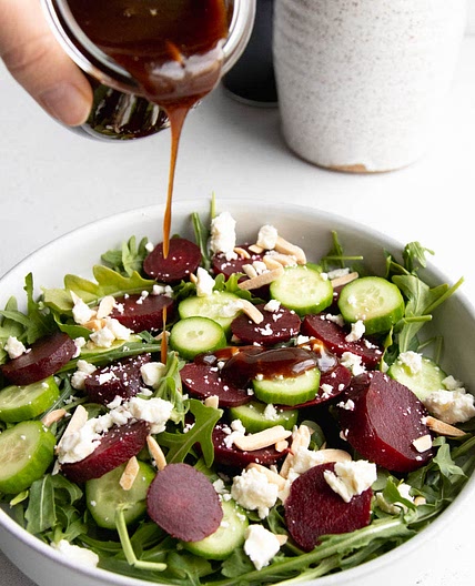Healthy 5-Minute Honey Balsamic Vinaigrette