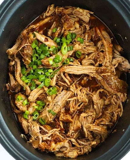 Slow Cooker Pulled Pork {The BEST Recipe!}