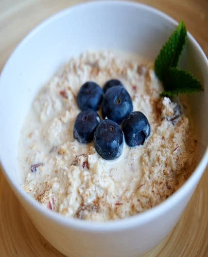 Apple and Cinnamon Bircher (Vegetarian)