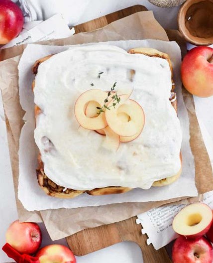 Cinnamon Rolls with Apple Pie Filling Recipe