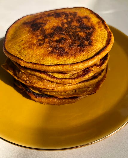 Pumpkin pancakes