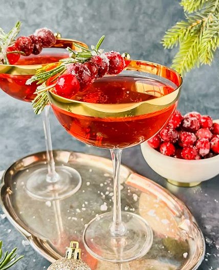 Cranberry Fizz Cocktail