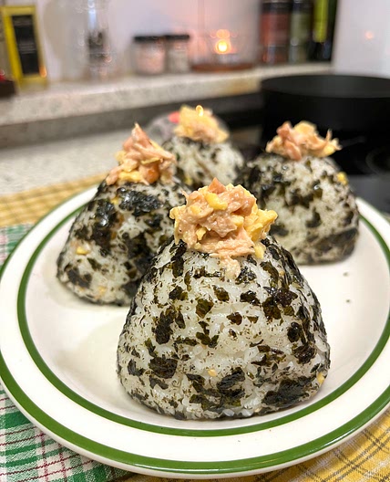 Delicious Salmon Egg Onigiri