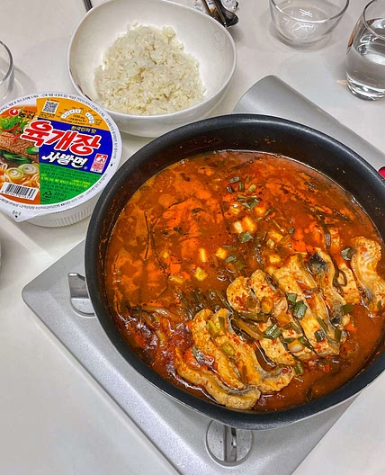 파김치장어전골