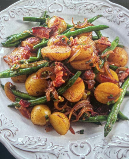 Potatoes & Green Beans with Bacon