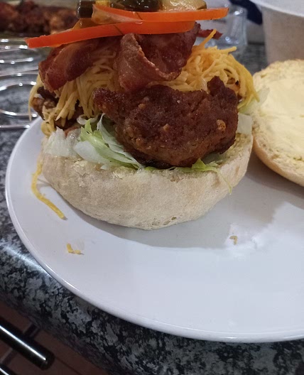 Nezar's juicy burger surprise