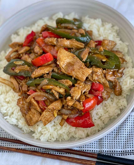 Easy chicken stir fry 