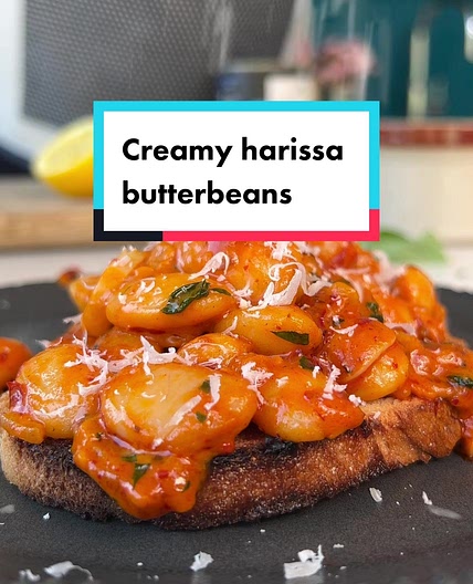 Creamy Harissa Beans