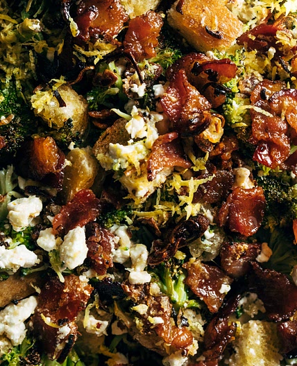 Liz’s Roasted Broccoli Salad