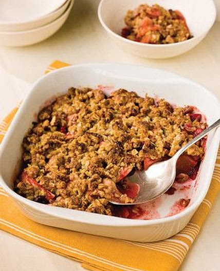 Apple-Cranberry Crumble