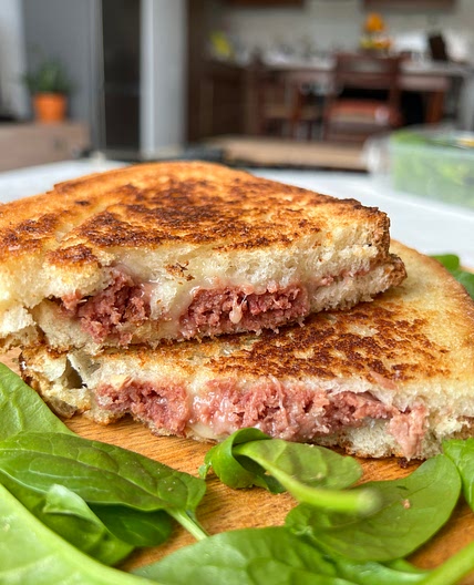 Corned Beef Grilled Cheese