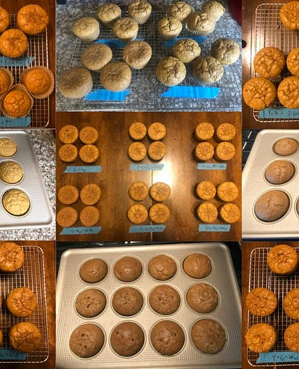 Low-Calorie, High-Protein Oat Fiber Muffin