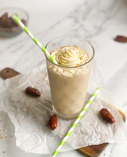 Low calorie date milkshake