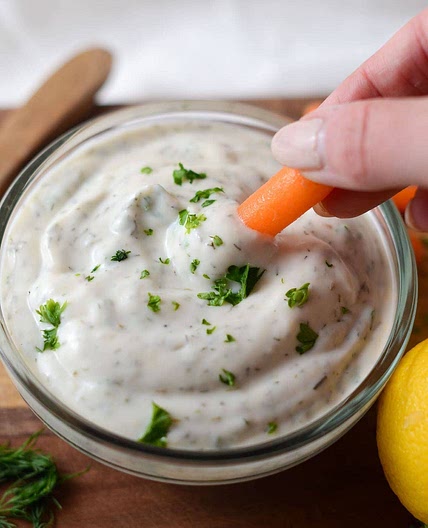 Easy Healthy Vegan Ranch (No Cashews or Oil)