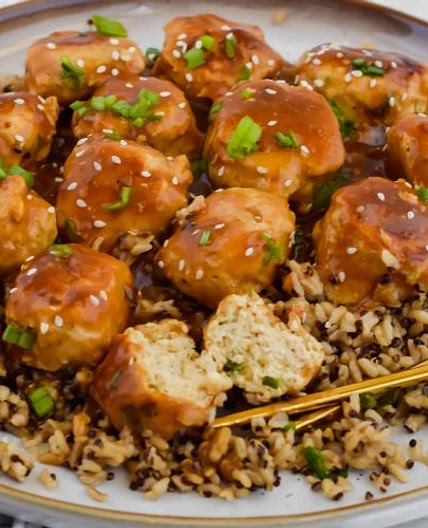 Asian Chicken Meatballs
