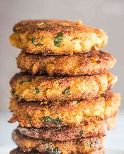 Canned Mackerel Fish Cakes Without Potato