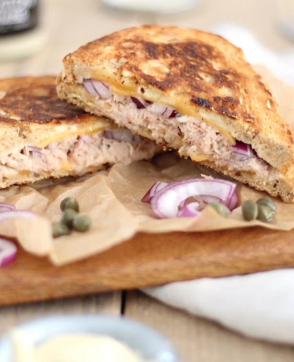 Tuna grilled cheese