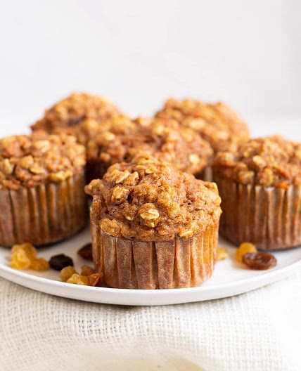 Healthy Carrot Muffins