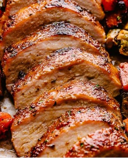 Honey Garlic Pork Loin Roast