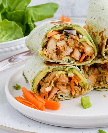 Oriental Chicken Wrap