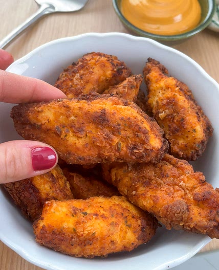 Crispy tenders et sauce samouraï maison 🍗
