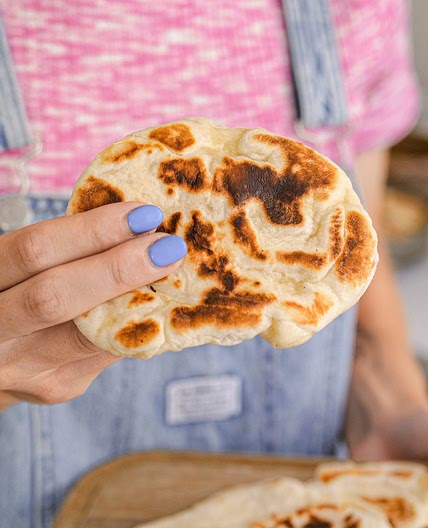 Naan 2 ingrédients 🫓