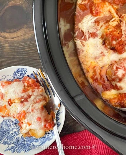 Crock Pot Chicken Parmesan