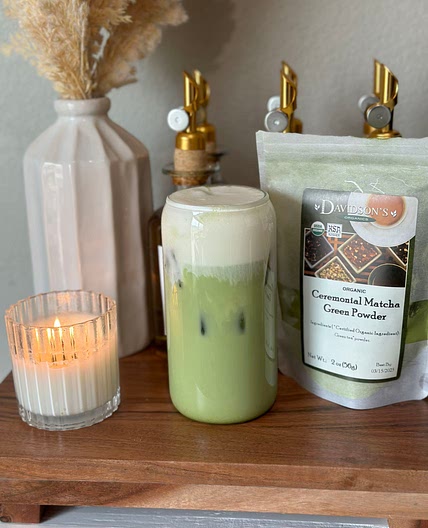 Davidsons Organics Iced Matcha Latte