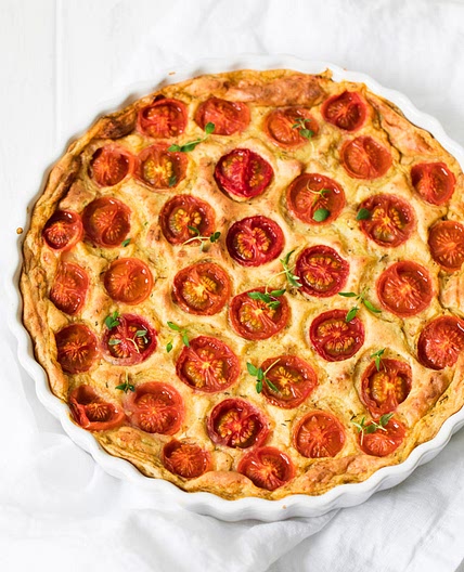 Potato & Cherry Tomato Bake