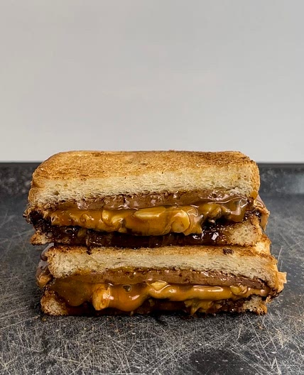 Snickers but make it a sandwich