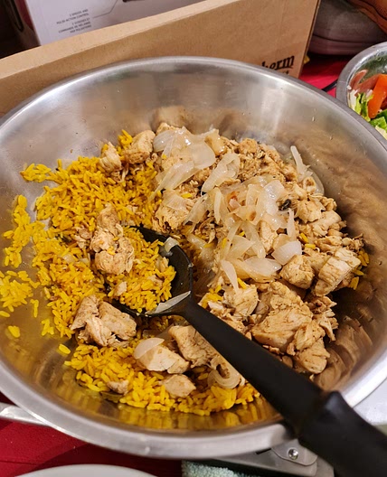 Yemeni-ish Chicken Mandi