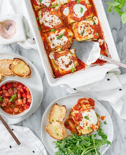 Vegan Zucchini Ravioli