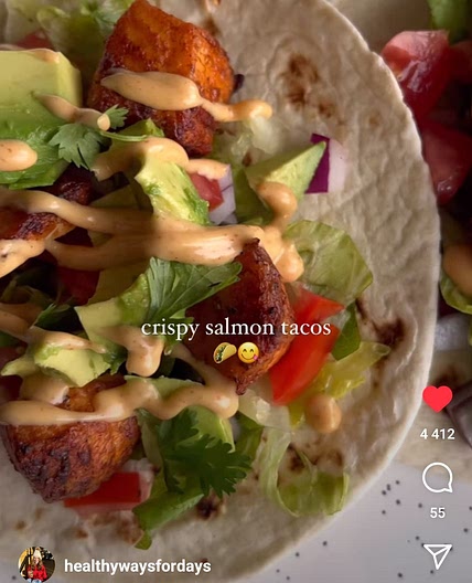 Tacos Saumon