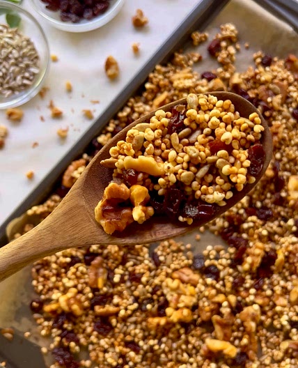 Puffed Millet Granola