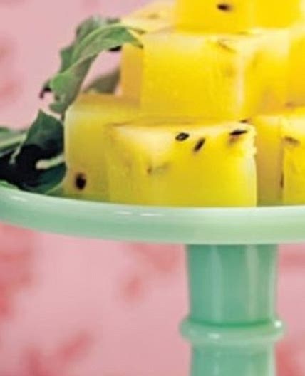 Passionfruit Turkish delight