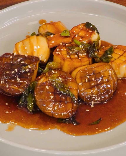 Braised King Oyster Mushroom