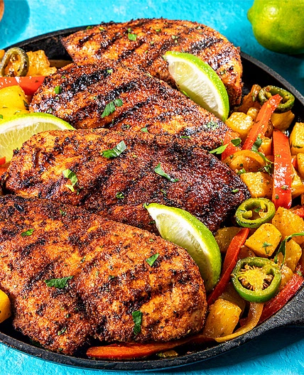 Jamaican Jerk-Seasoned Chicken Breasts