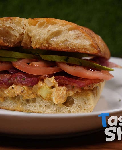 Homemade Loaded Lump Crab Sandwich