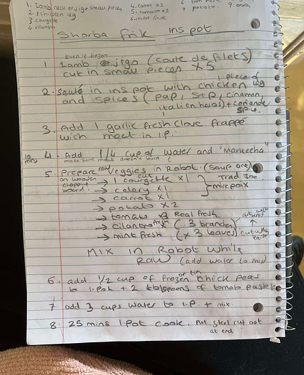 Shorba Frik (red) inst pot