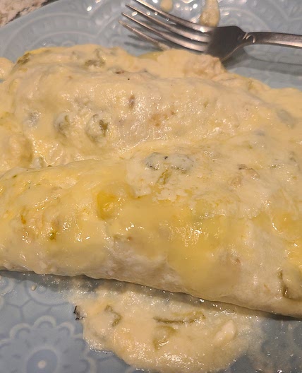 Chicken Enchiladas Suiza