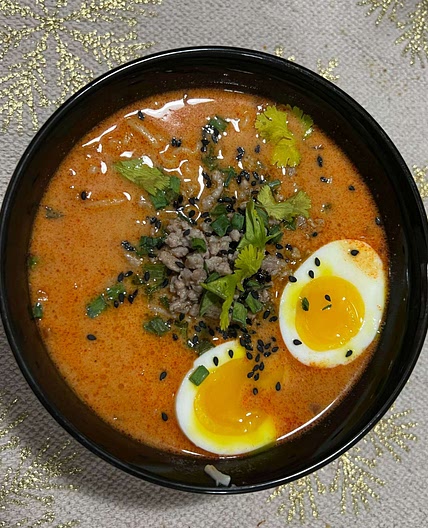 Thai Coconut Curry Ramen