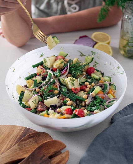 GREEK-INSPIRED POTATO SALAD