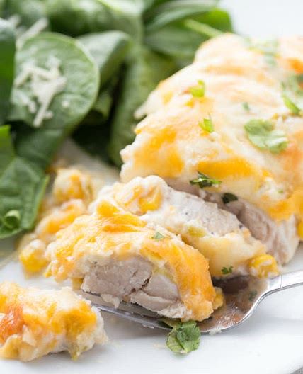 Cheesy ranch chicken
